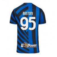 Inter Milan Alessandro Bastoni #95 Fotballklær Hjemmedrakt 2024-25 Kortermet